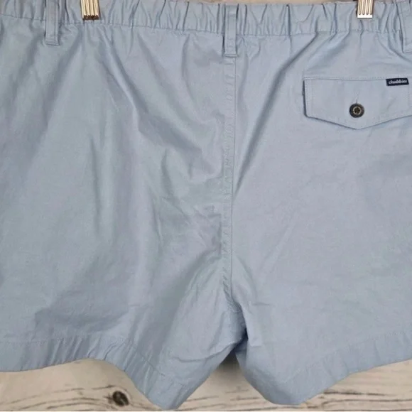 Chubbies The Altitudes 4" Shorts XL NEW Weekend Blue Twill Mens - Picture 3 of 5